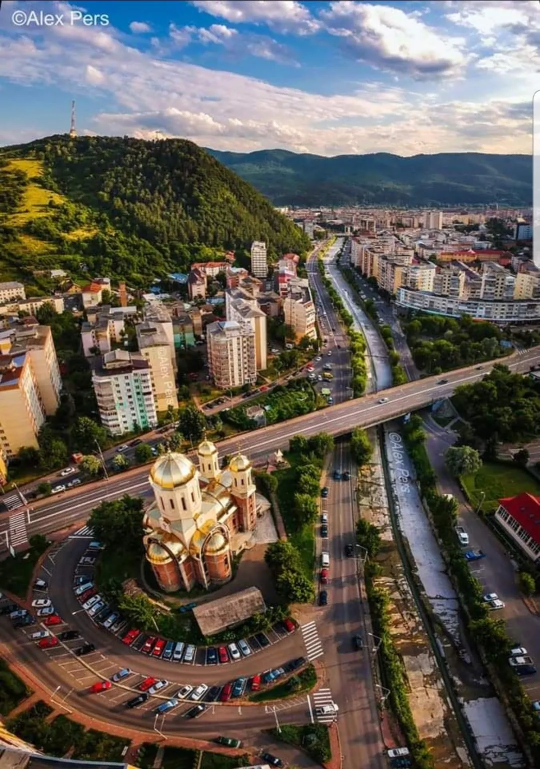 Piatra-Neamț, din aer